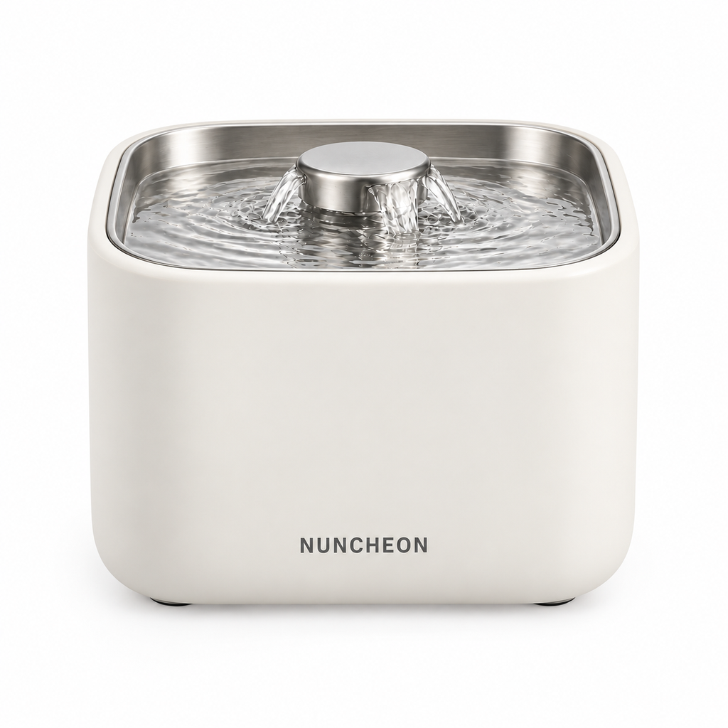 Rill Cordless Fountain 2 L in Chalk, front view