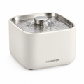 Rill Cordless Fountain 2 L in Chalk, three-quarter view