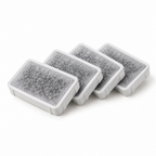 Rill Filter 4-Pack in Natural, three-quarter view