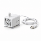 Rill Spare Pump in Natural, three-quarter view