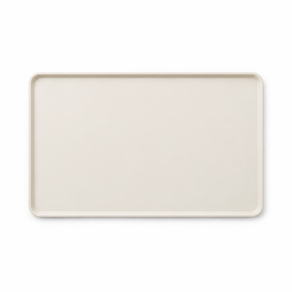 Sill Mat in Chalk, top view