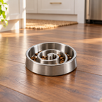 Sill Slow Bowl 2-Cup in Steel, lifestyle view