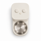 Tally Feeder 3 L in Chalk, top view