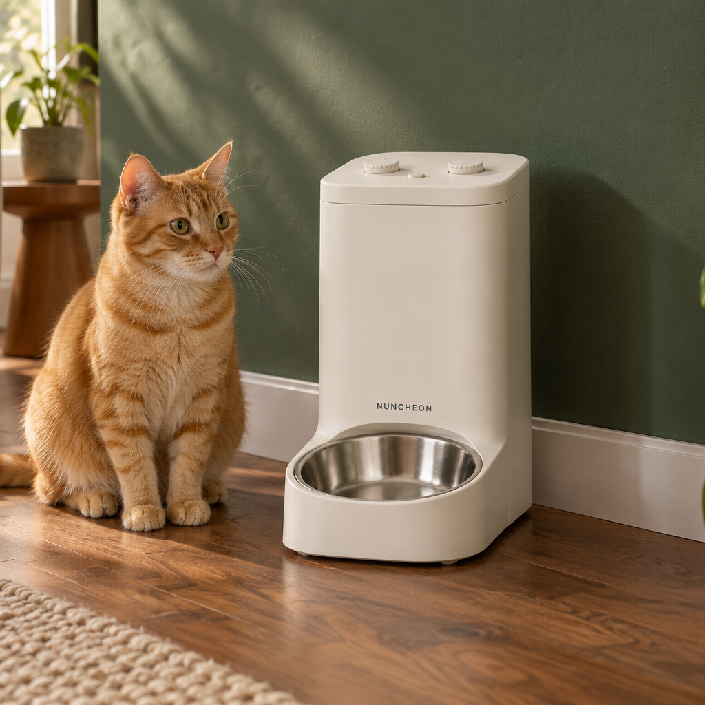 Tally Feeder 5 L in Chalk, lifestyle view